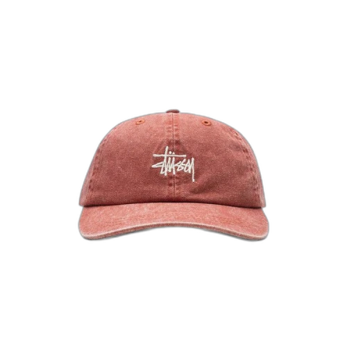 Stussy Washed Stock Lopro Cap 'Rust'