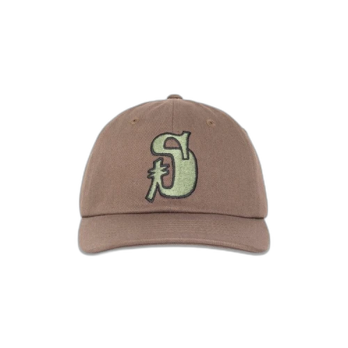 Stussy Low Profile Vintage S Snapback Brown
