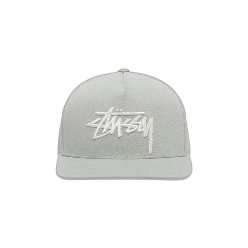 Stussy Big Stock Point Crown Cap 'Grey'