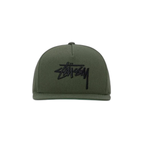 Stussy Big Stock Point Crown Cap 'Light Olive'