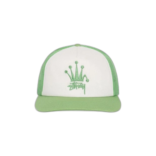 Stussy Crown Stock Trucker Cap 'Mint'