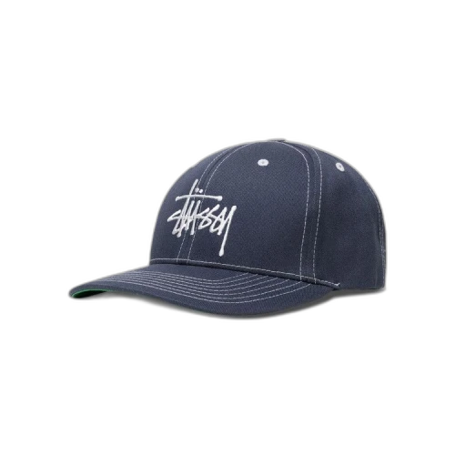 Stussy Basic Structured Low Pro Cap 'Navy'