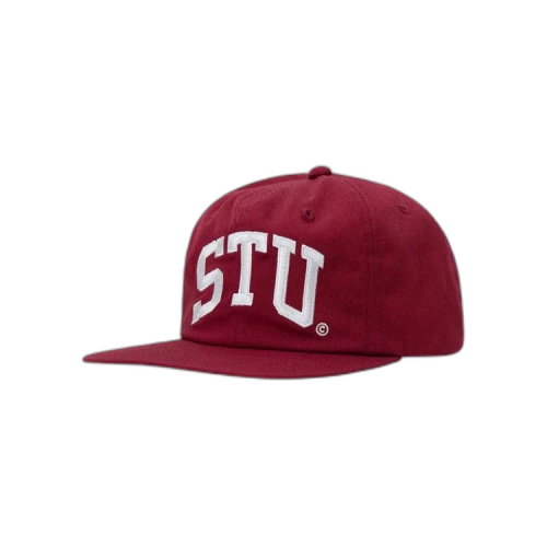 Stussy STU Arch Strapback Cap Brick