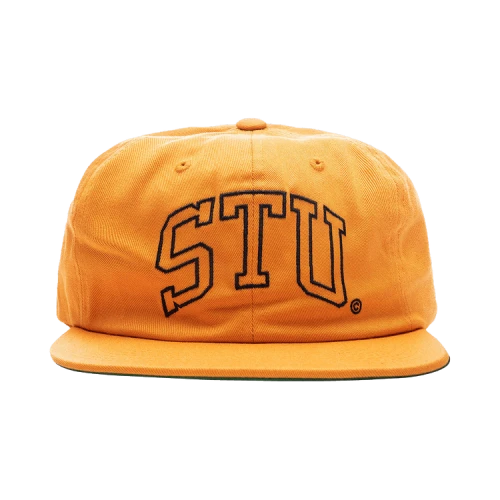 Stussy Arch Strapback Cap 'Uni Gold'