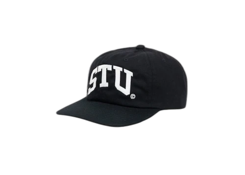 Stussy STU Arch Strapback Cap Black