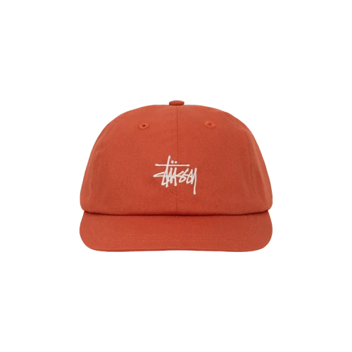 Stussy Basic Stock Low Pro Cap Dusty Orange