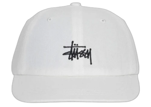 Stussy Basic Stock Low Pro Strapback Cap Natural