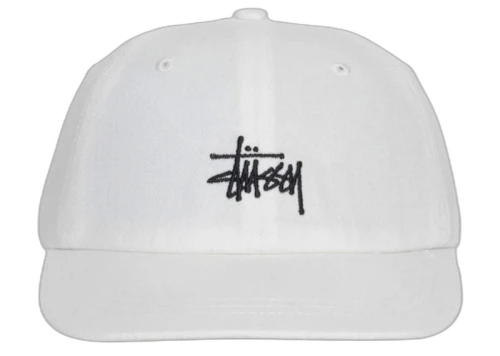 Stussy Basic Stock Low Pro Strapback Cap Natural