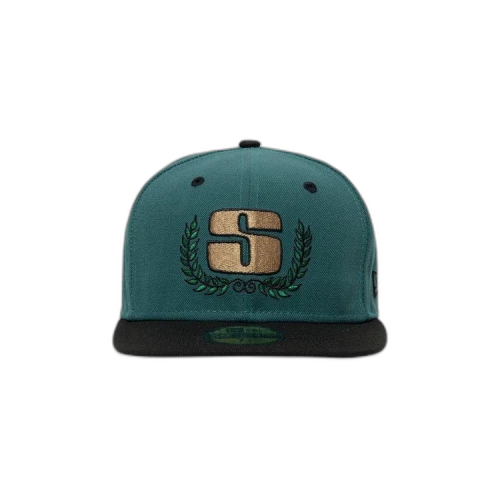 Stussy Leafs New Era Cap 'Dark Green'