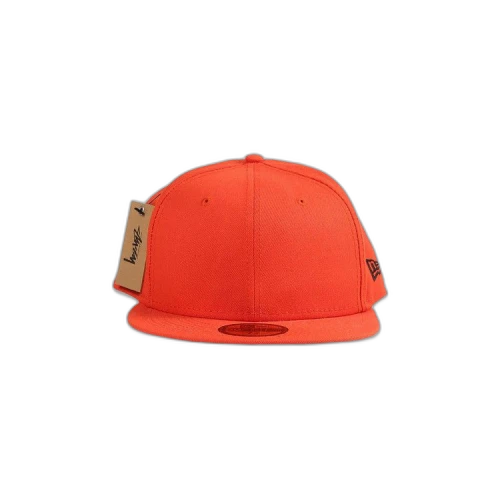 Stussy x New Era World Tour 59Fifty Fitted Cap Orange