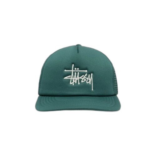 Stussy Big Basic Trucker Cap 'Dark Teal'