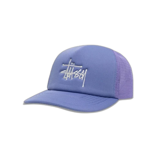 Stussy Big Basic Trucker Cap 'Purple'