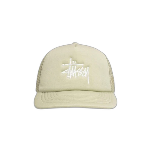 Stussy Trucker Big Basic Snapback Sand
