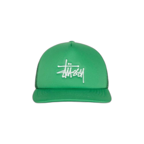 Stussy Trucker Big Basic Snapback 'Shamrock'