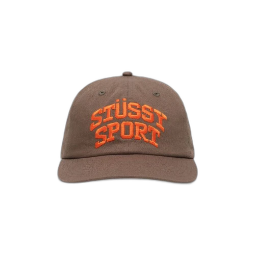 Stussy Mid-Depth Sport Snapback Brown
