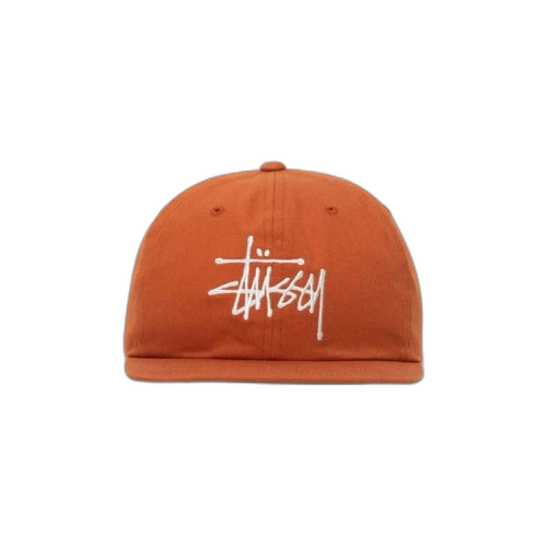 Stussy Basic Strapback Cap Dark Orange