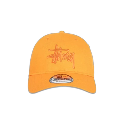 Stussy New Era 9TWENTY Basic Strapback 'Dim Orange'