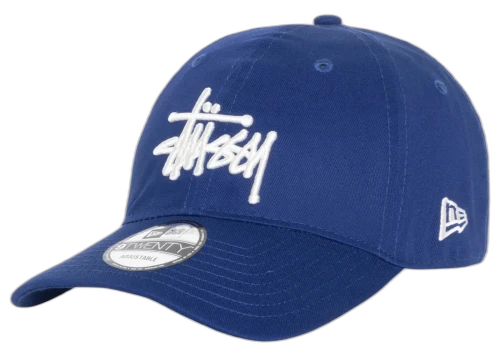 Stussy New Era 9Twenty Basic Strapback Dark Royal