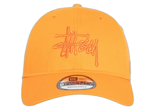 Stussy New Era 9Twenty Basic Strapback Dim Orange