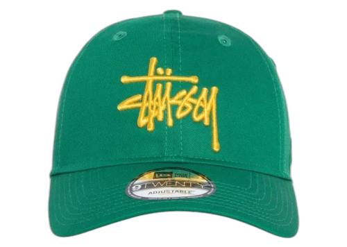 Stussy New Era 9Twenty Basic Strapback Kelly Green
