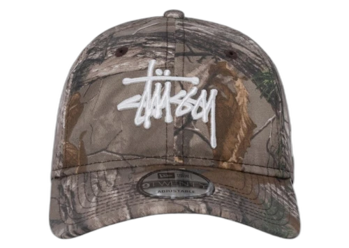Stussy New Era 9Twenty Basic Strapback Real Tree Edge