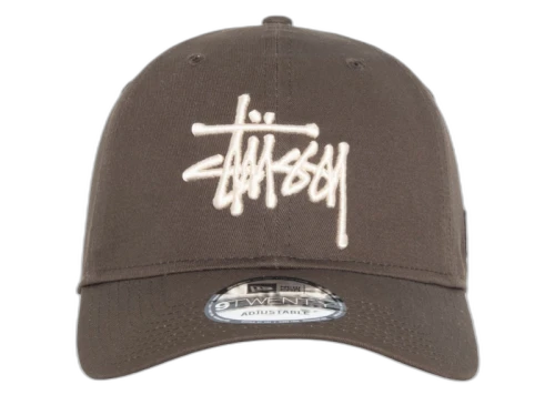 Stussy New Era 9Twenty Basic Strapback Walnut