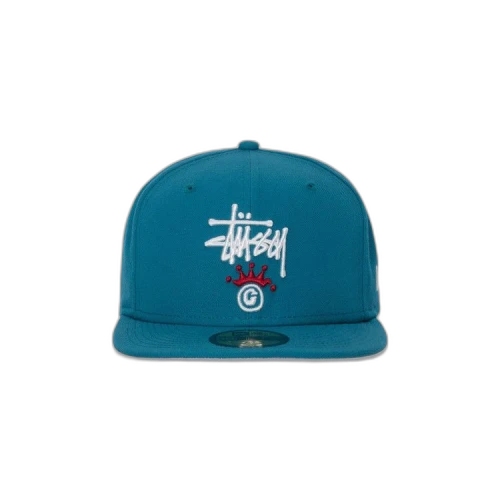 Stussy x New Era 59Fifty Copyright Crown 'Teal'