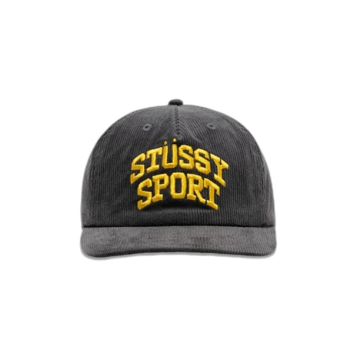 Stussy Mid-Depth Sport Arch Strapback 'Charcoal'