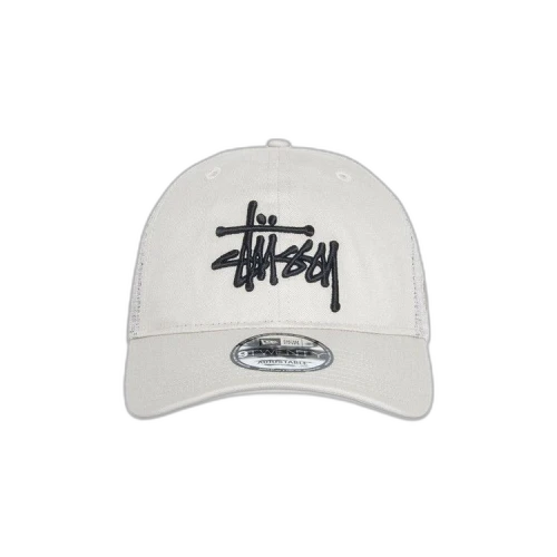 Stussy New Era 9TWENTY Basic Trucker 'Stone'