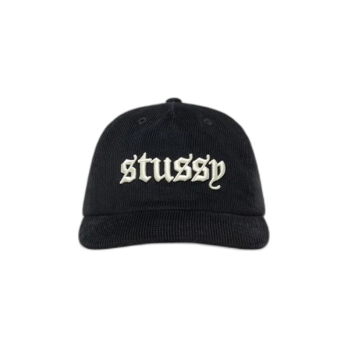 Stussy Mid-Depth Old English Snapback 'Black'