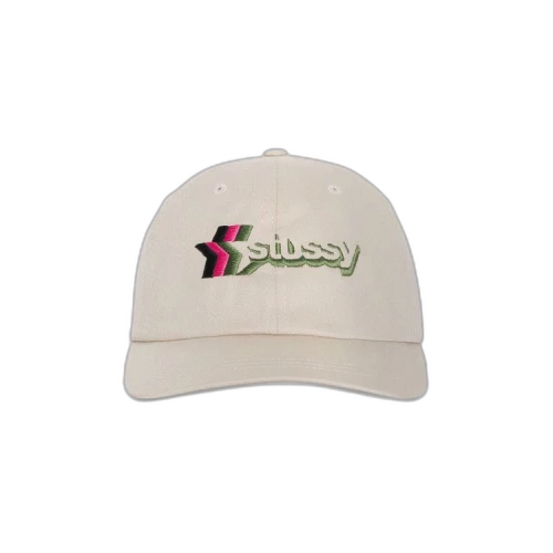 Stussy Low Pro 3 Star Strapback Khaki