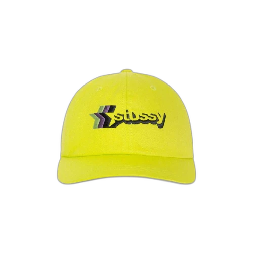 Stussy Low Pro 3 Star Strapback Lime