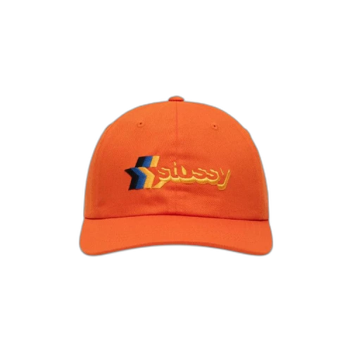 Stussy Low Pro 3 Star Strapback Orange