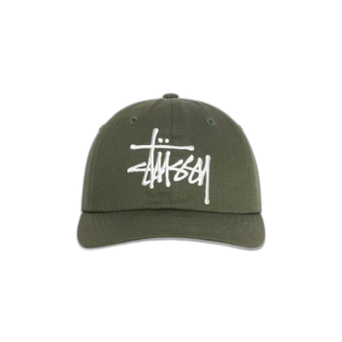 Stussy Low Profile Big Basic Snapback 'Moss'