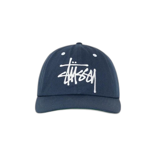 Stussy Low Profile Big Basic Snapback Navy
