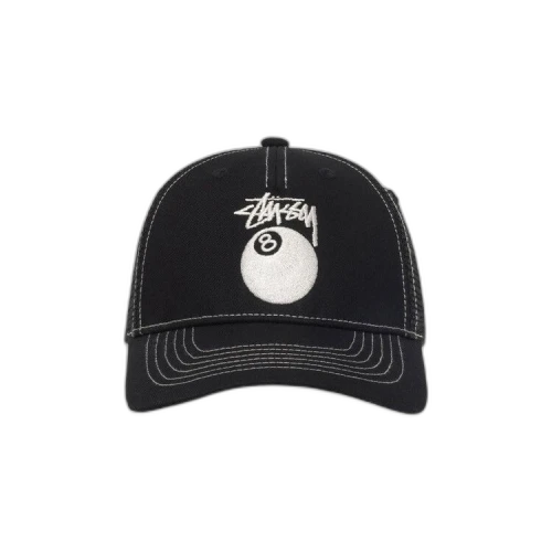 Stussy Low Pro Trucker 8 Ball Snapback 'Black'