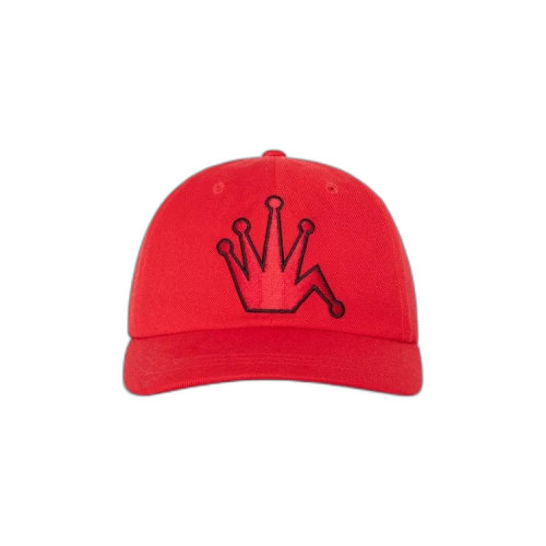 Stussy Low Profile Bent Crown Snapback Red