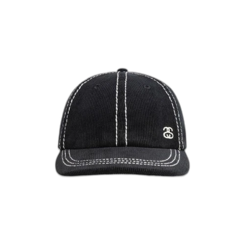Stussy Low Profile SS-Link Stitched Strapback Black