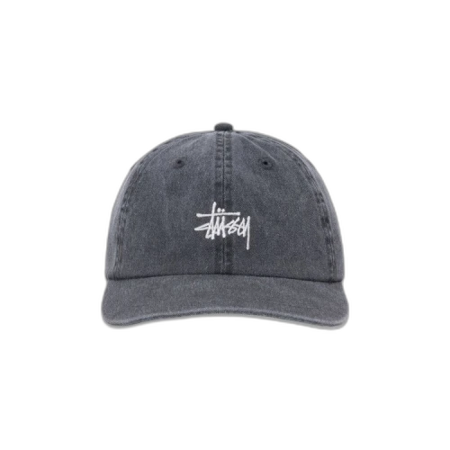 Stussy Low Profile Basic Washed Strapback Charcoal