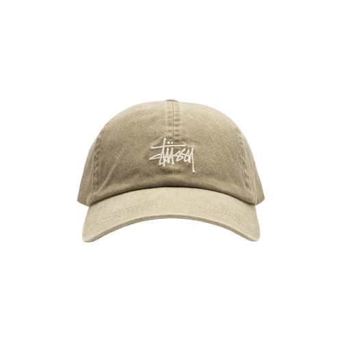 Stussy Basic Cap Washed 'Faded Tan'