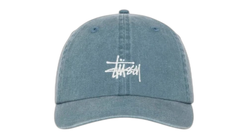 Stussy Basic Washed Cap Ink Blue