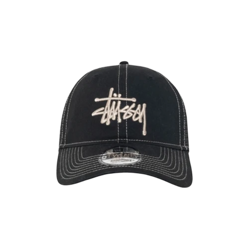 Stussy New Era 9TWENTY Washed Basic Trucker 'Night Black'