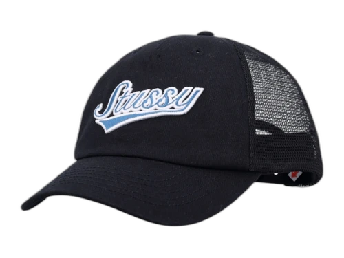 Stussy Athletic Trucker Cap Black