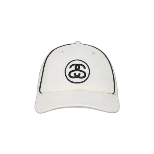 Stussy Low Profile Contrast Piping Snapback Bone