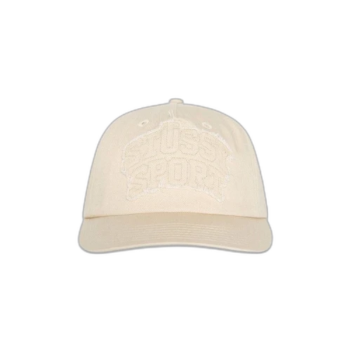 Stussy Mid-Depth Sport Patch Snapback Sand