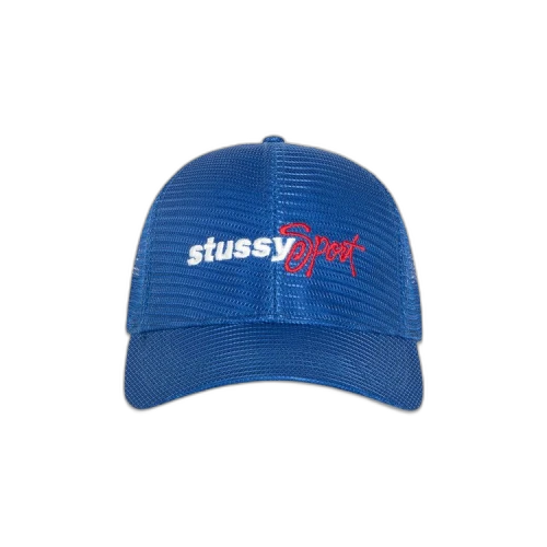 Stussy Mid-Depth Sport Mesh Snapback 'Blue'