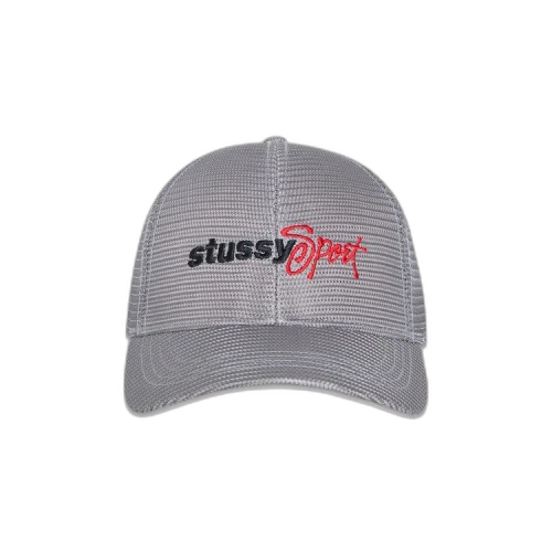 Stussy Mid-Depth Sport Mesh Snapback 'Grey'