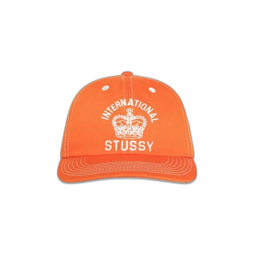 Stussy Mid-Depth International Crown Strapback 'Coral'