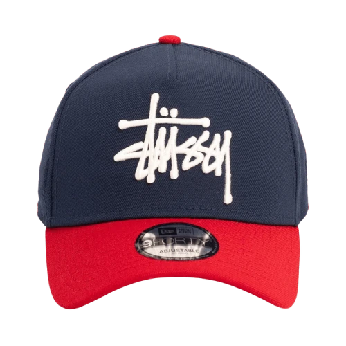Stussy Basic 9FORTY 'Navy/Red'