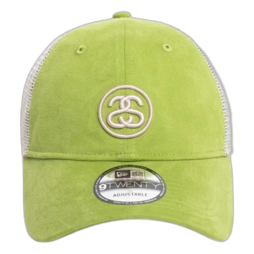 Stussy 9Twenty Ss Link Trucker Cap 'Lime Green'